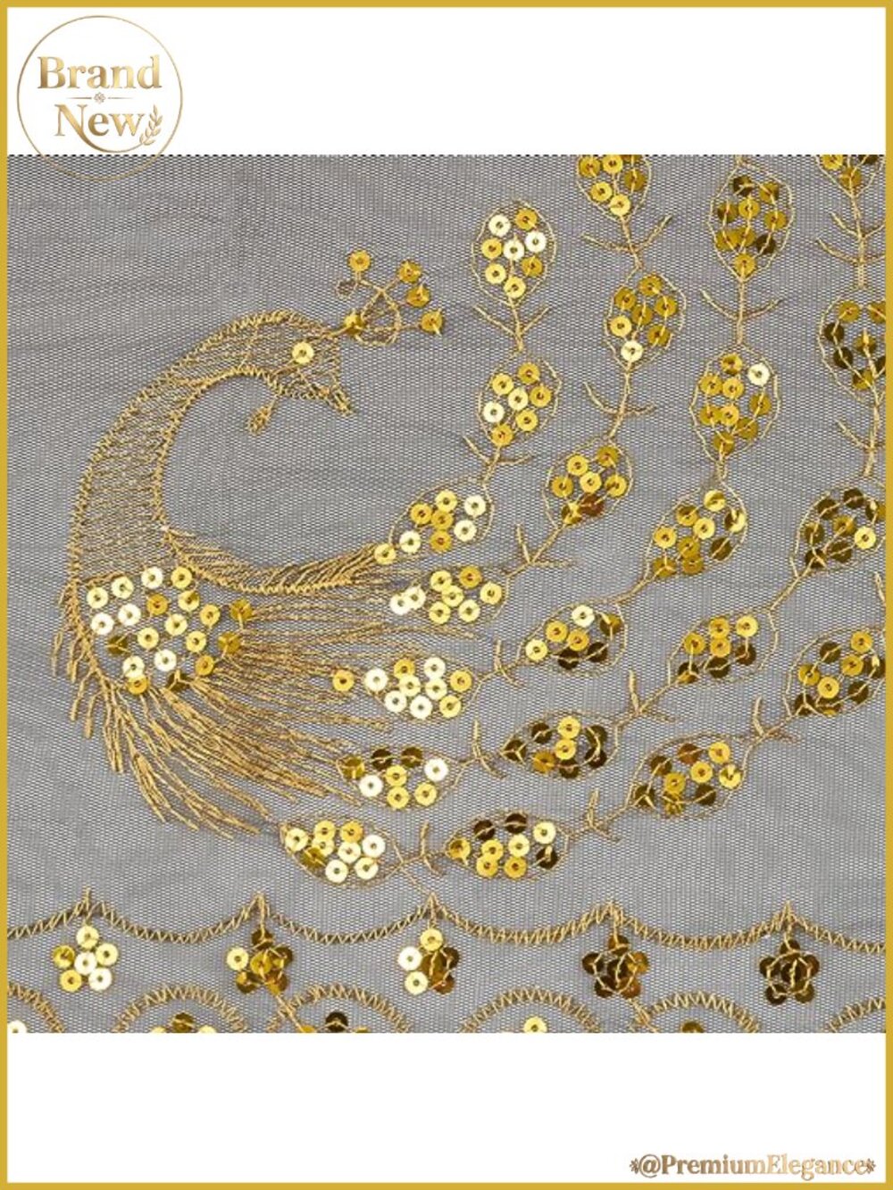 1920s Sequin Flapper Shawl Wrap Evening Party Formal - Picture 5 of 6